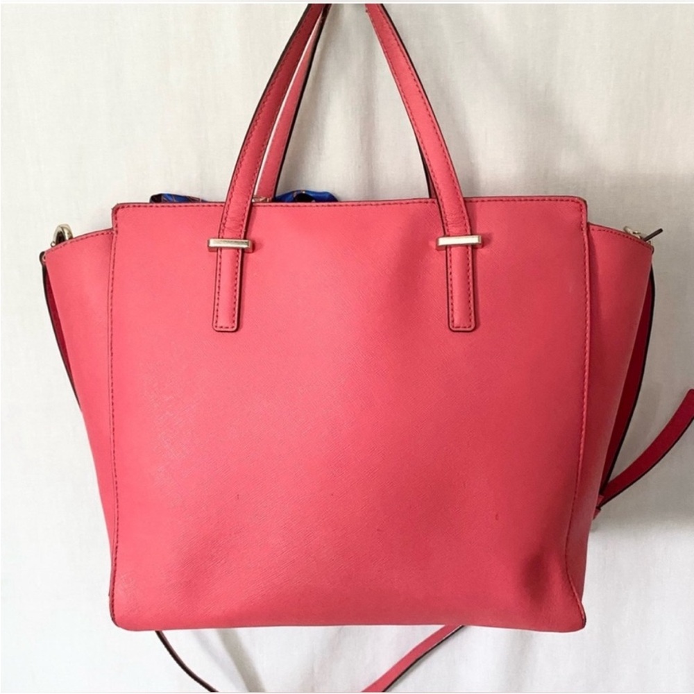 Kate Spade Red Crossbody/Shoulder Purse with Large Beautiful Interior - Picture 2 of 9